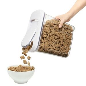 OXO POP 4.5qt Airtight Large Cereal
Dispenser: Ergonomic Grip, Easy-Pour Spout